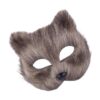 LUOEM Máscara de animales Hallween máscara de zorro de