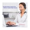 MKJ Auriculares para teléfono de oficina con micrófono