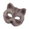 LUOEM Máscara de animales Hallween máscara de zorro de