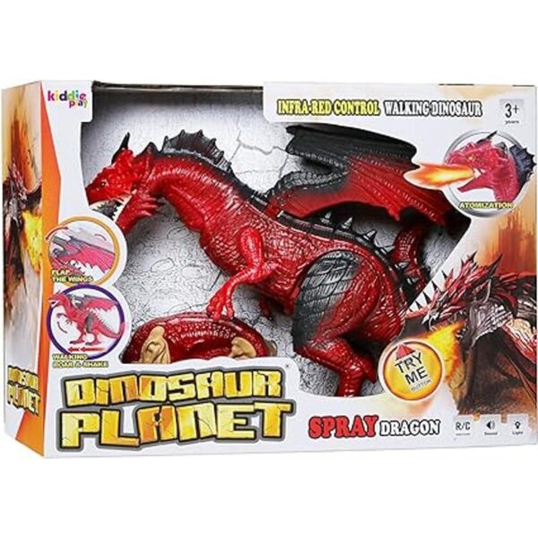 Juguete de dinosaurio Kiddie Play con control remoto humo_5