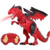 Juguete de dinosaurio Kiddie Play con control remoto humo_1