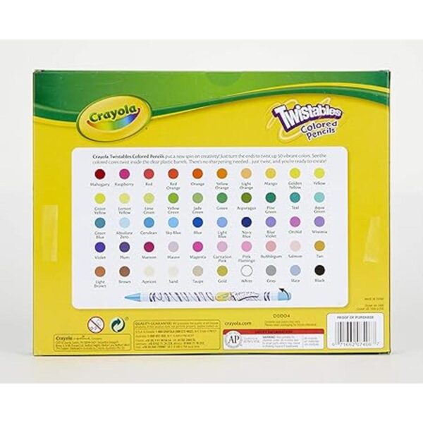 Crayola Juego de lápices de colores Twistables 50_3