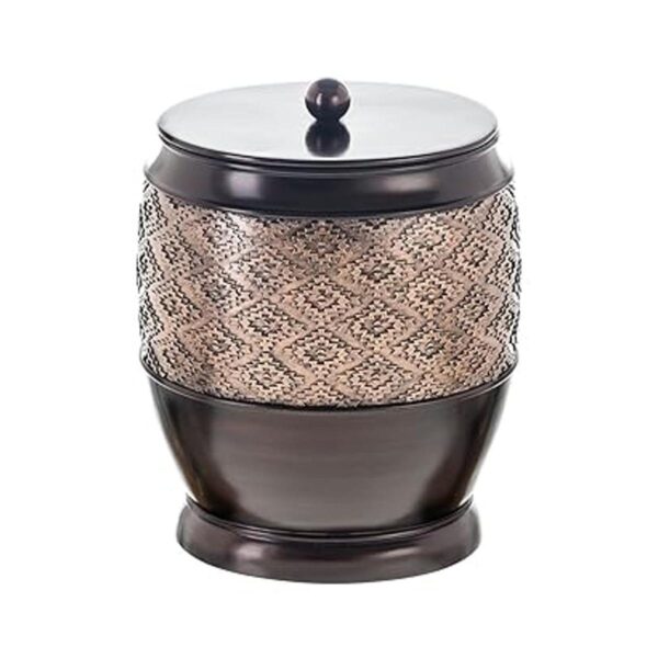 Creative Scents Dublin Cubo de basura pequeño con tapa_3