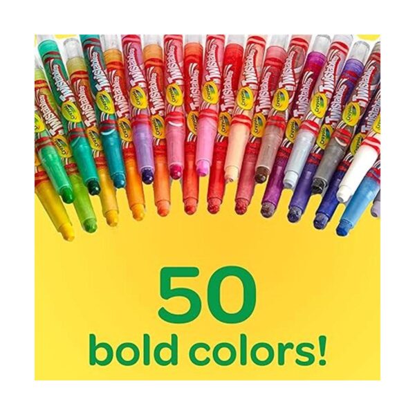 Crayola Twistables Crayons Juego para colorear 50