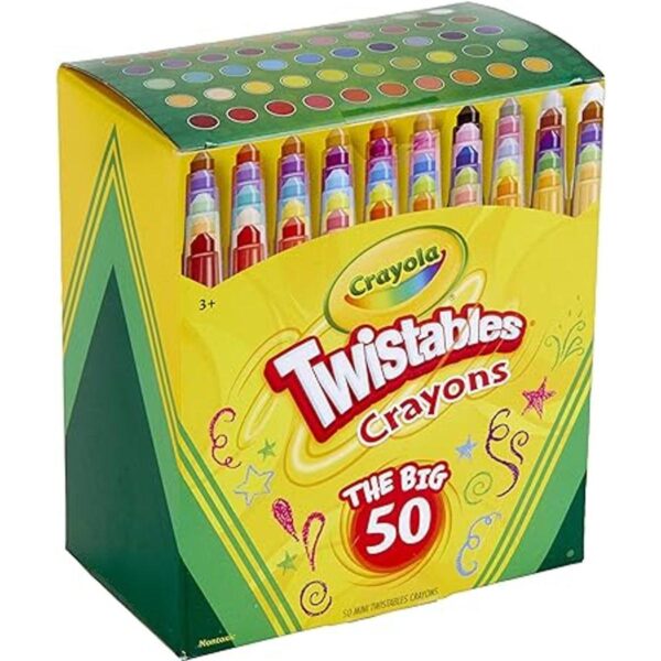 Crayola Twistables Crayons Juego para colorear 50