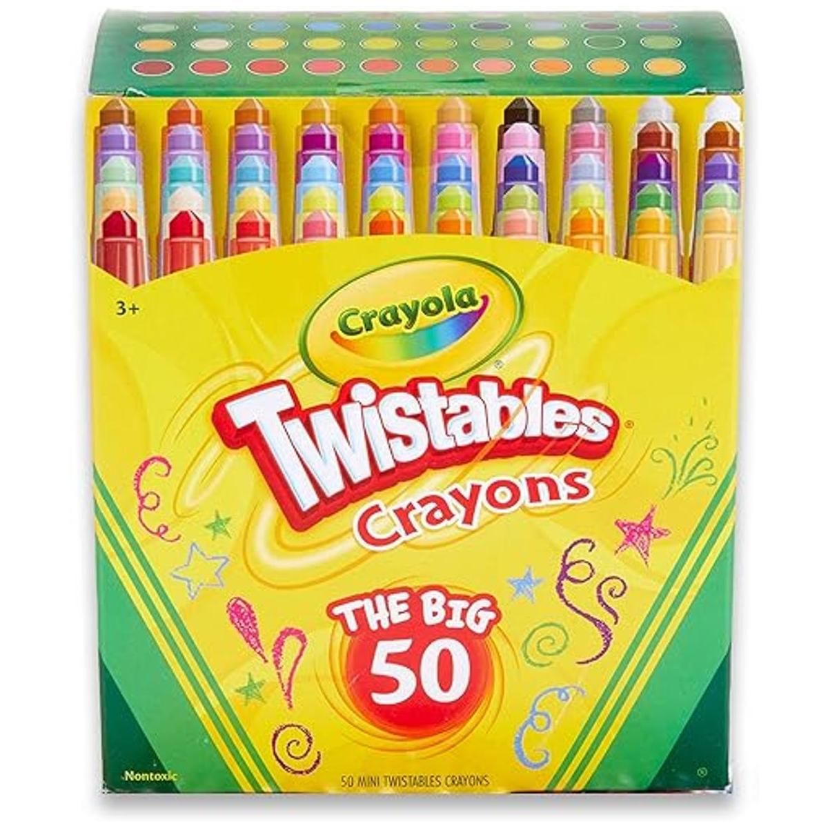 Crayola Twistables Crayons Juego para colorear 50