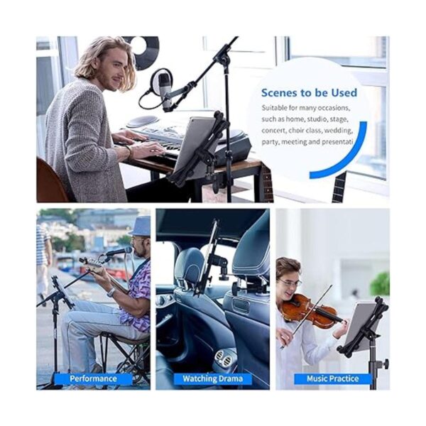 Neewer ajustable de 7 14 inches Tablet soporte con giro_2