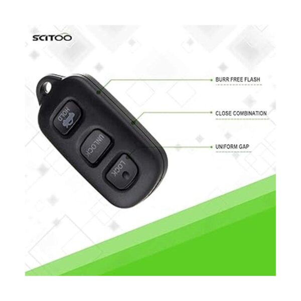SCITOO Llavero remoto de entrada sin llave compatible con_5