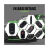 SCITOO Llavero remoto de entrada sin llave compatible con_6