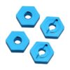 Hobbypark 0.276 in a 0.472 in aluminio rueda hexagonal_3