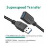 SaiTech IT Paquete de 4 cables de extensión USB 3.0 de_4