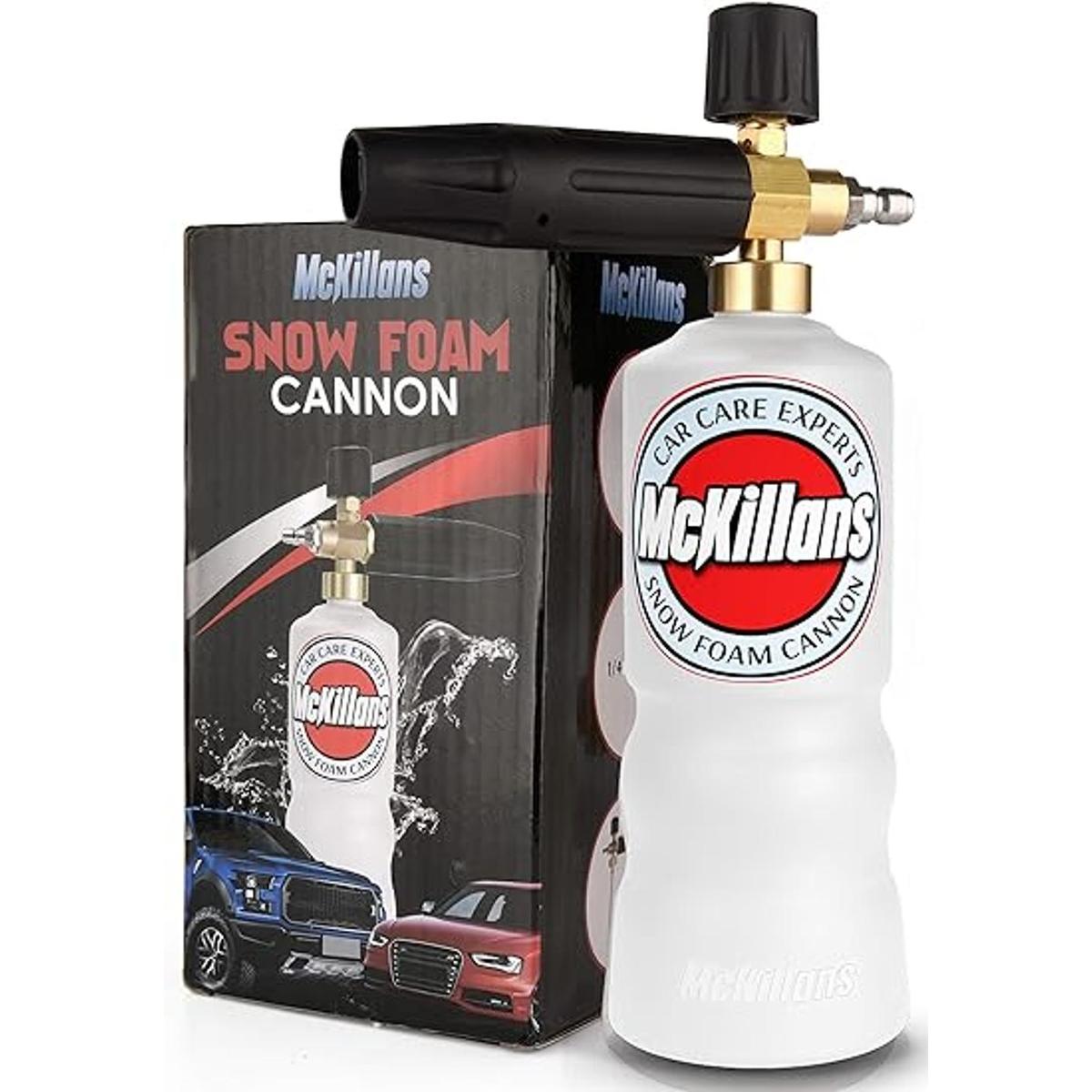 McKillans Foam Cannon Lavadora a presión ajustable de
