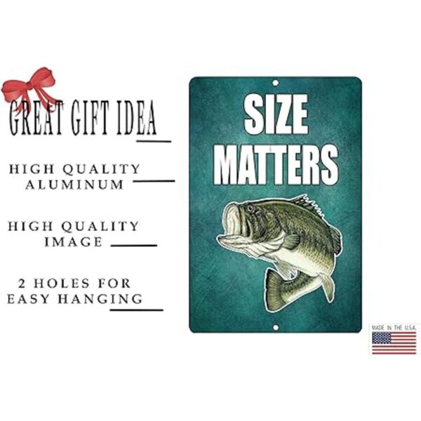 Rogue River táctica Funny tamaño importa pesca Metal Tin_2