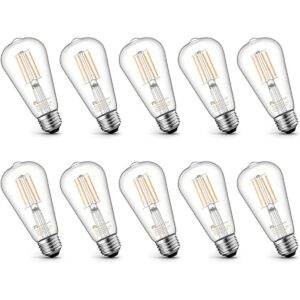 Mastery Mart Bombilla LED E26 vintage regulable blanco_1