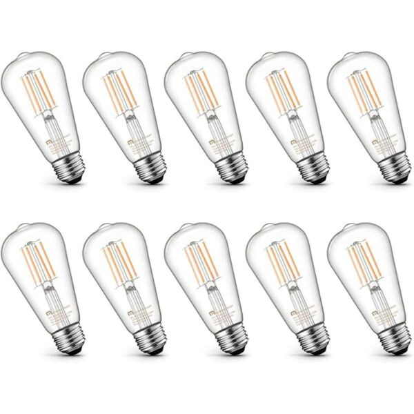 Mastery Mart Bombilla LED E26 vintage regulable blanco_1