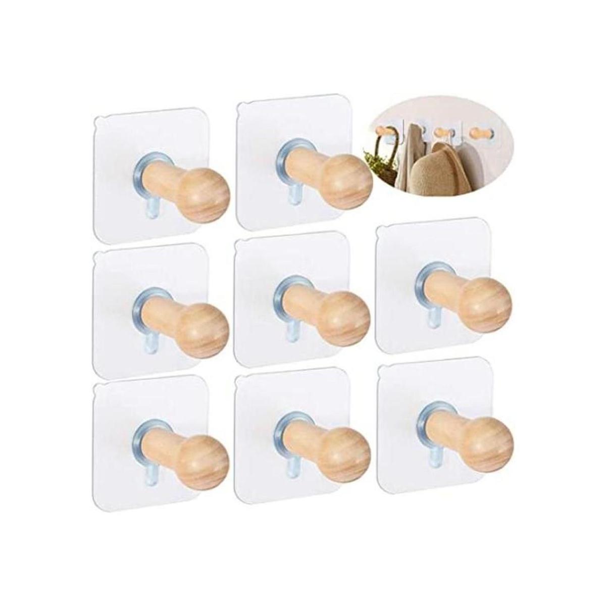 Ganchos adhesivos para sombrero de pared colgador de
