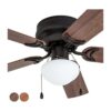 Prominence Home Alvina Ventilador de techo con luz LED_1