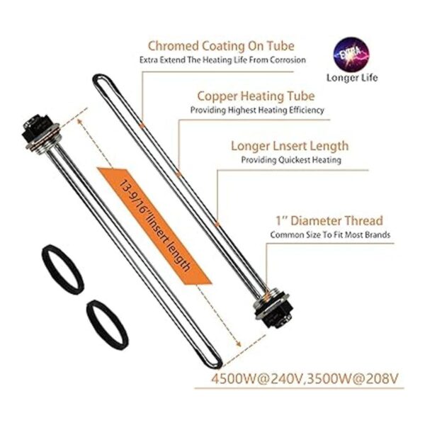 EWH01 Kit de afinación de calentador de agua eléctrico