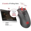 Redragon M652 Mouse inalámbrico óptico de 2.4G con