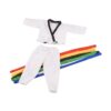 El traje de karate blanco Tae Kwon Do incluye blusa