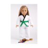 El traje de karate blanco Tae Kwon Do incluye blusa