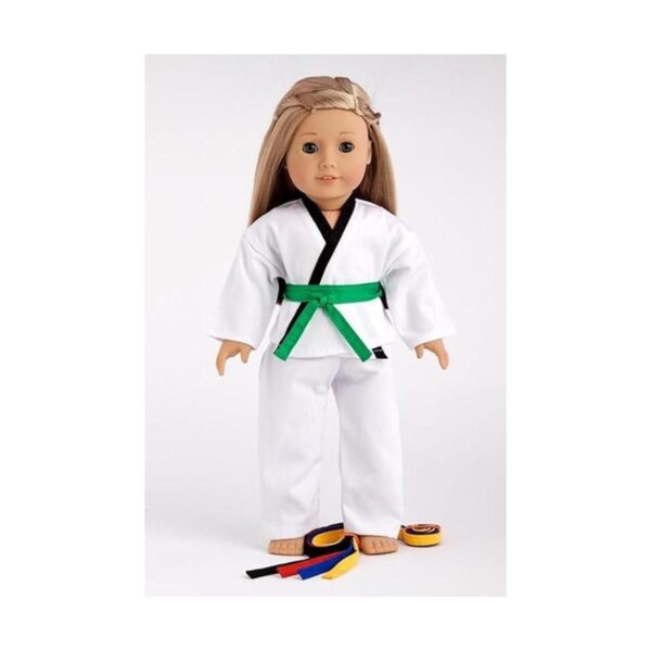 El traje de karate blanco Tae Kwon Do incluye blusa