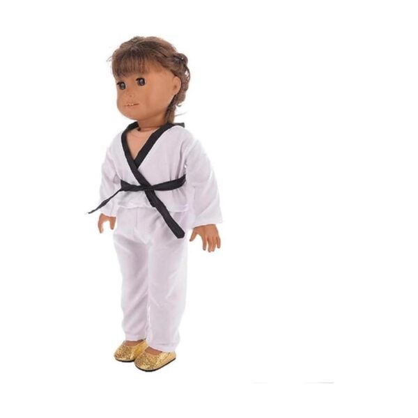 El traje de karate blanco Tae Kwon Do incluye blusa