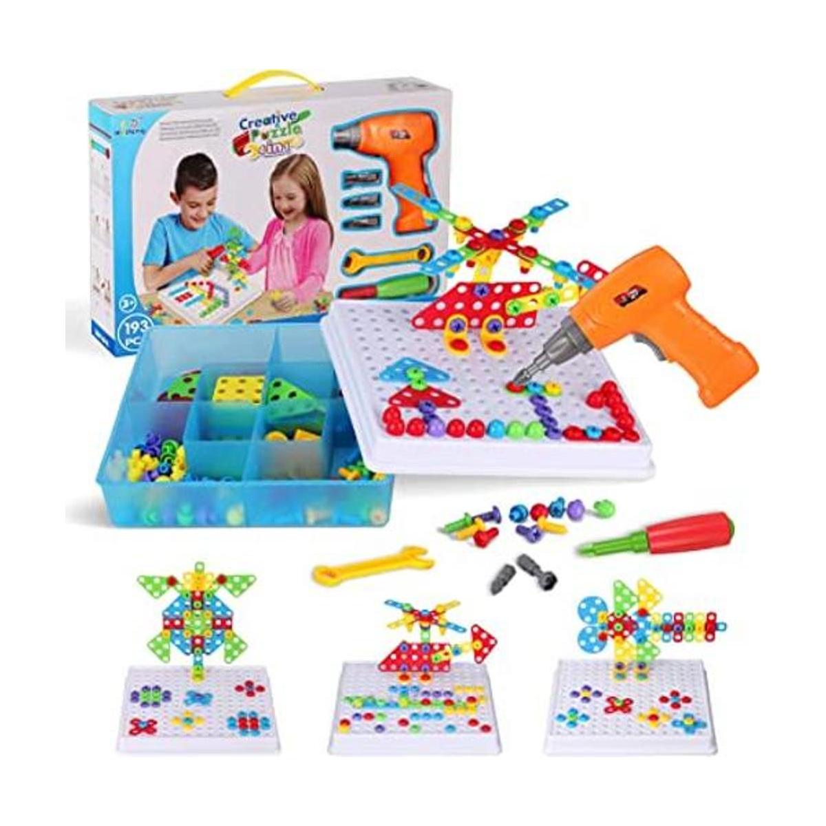 Juego de brocas de mosaico creativo para niños juguetes
