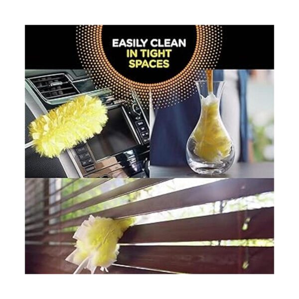 Swiffer Plumero de ventilador de techo 360 con poste de_2