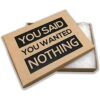 Caja de regalo de lujo de Nothing You Said You Wanted_1