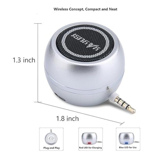 Mini altavoz inalámbrico de 0.138 in conector de entrada_6