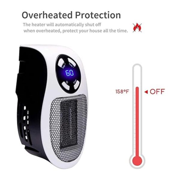 Calentador de espacio de pared portátil de 350 W con_5
