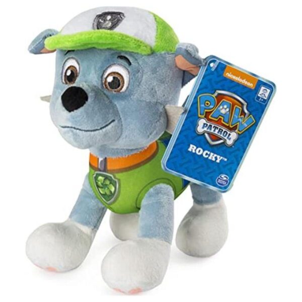 Paw Patrol Juguete de peluche Rocky de 8 pulgadas felpa_1