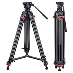 Trípode de video profesional resistente de aluminio de 72_1