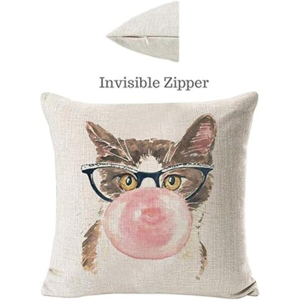NYDECOR Fundas de almohada para gatos fundas de almohada_2