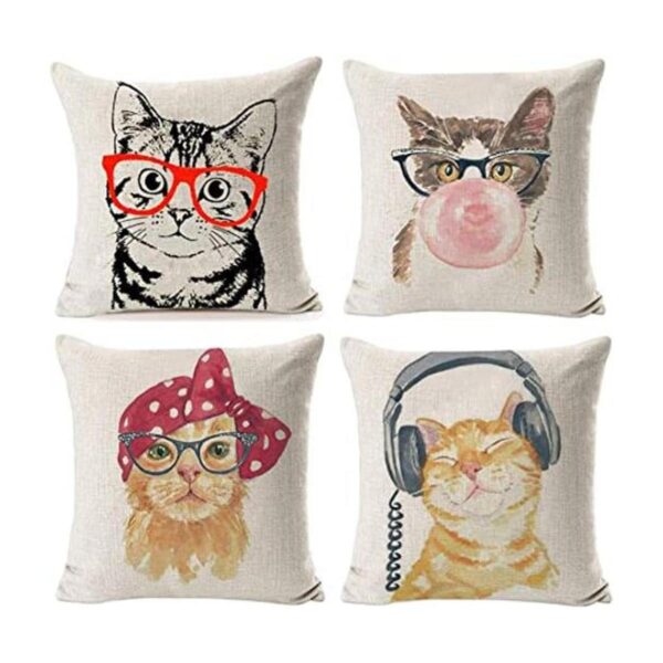 NYDECOR Fundas de almohada para gatos fundas de almohada_1