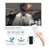 QIACHIP Kit universal de ventilador de techo y luces_6