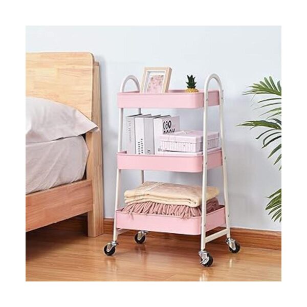 Carrito rodante para uso general con almacenamiento grande_3