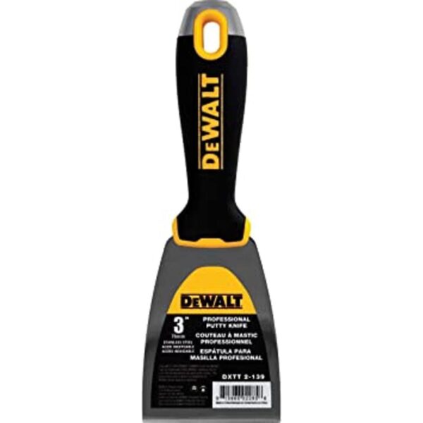 DEWALT Cuchillo de masilla de 3.0 in Acero inoxidable_1