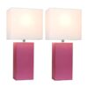 Elegant Designs LC2000BWN2PK Juego de 2 lámparas de mesa_2