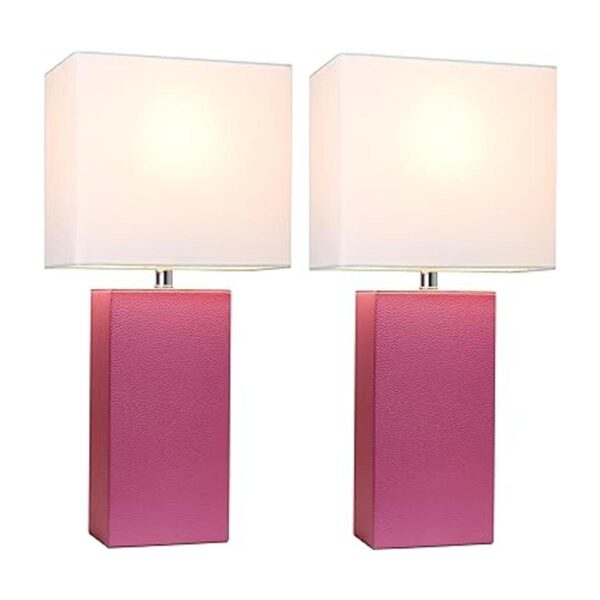 Elegant Designs LC2000BWN2PK Juego de 2 lámparas de mesa_2