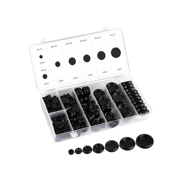 Diking Juego de 170 piezas de goma con ojales para_2