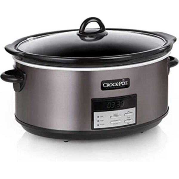 Crockpot Olla de cocción lenta de 8 cuartos con ajuste de_1