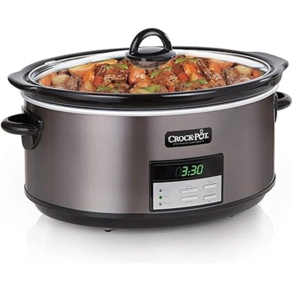 Crockpot Olla de cocción lenta de 8 cuartos con ajuste de_2