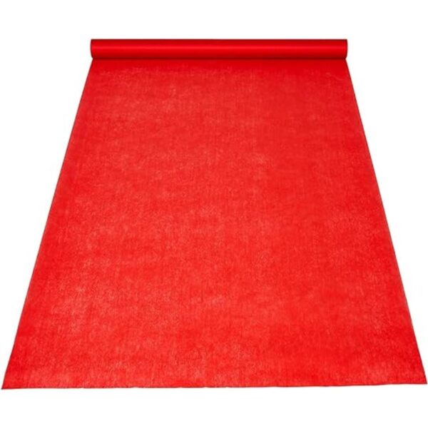 Camino de pasillo rojo para bodas banquetes noche de