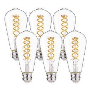 BORT Bombillas LED Edison vintage de 4.5 W ST58ST19_1