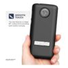 Carcasa para moto G6 con clip para cinturón cubierta de_4