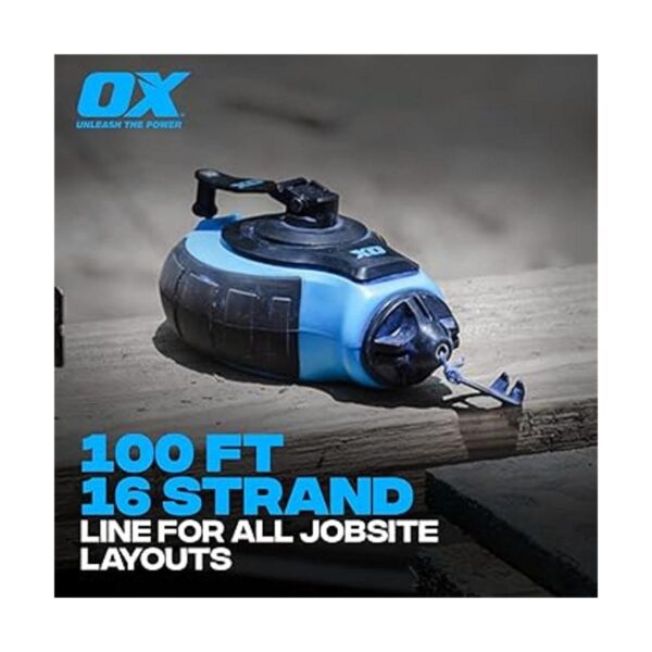 OX Tools Carrete de tiza profesional con relación de_5