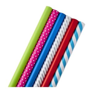 Hallmark Paquete de papel de regalo con líneas de corte en