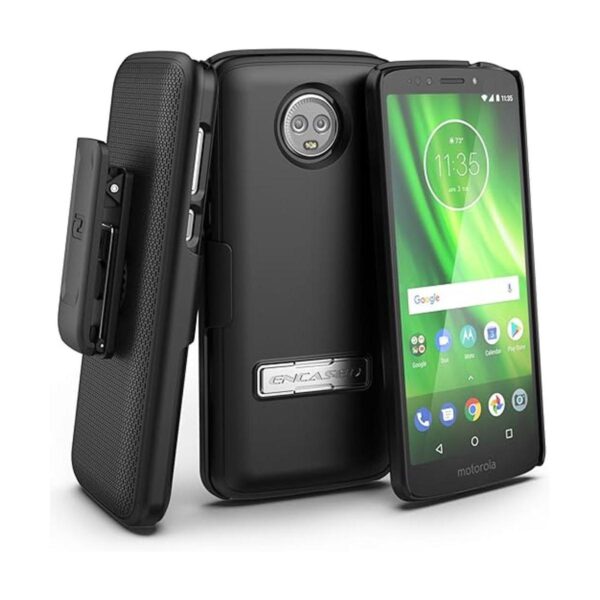 Carcasa para moto G6 con clip para cinturón cubierta de_1